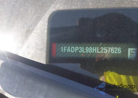 2017 Ford Focus St из США, поврежденный, VIN 1FADP3L98HL257626